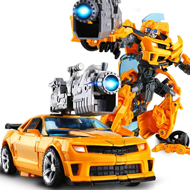 Carro Robô Transformers 2 em 1